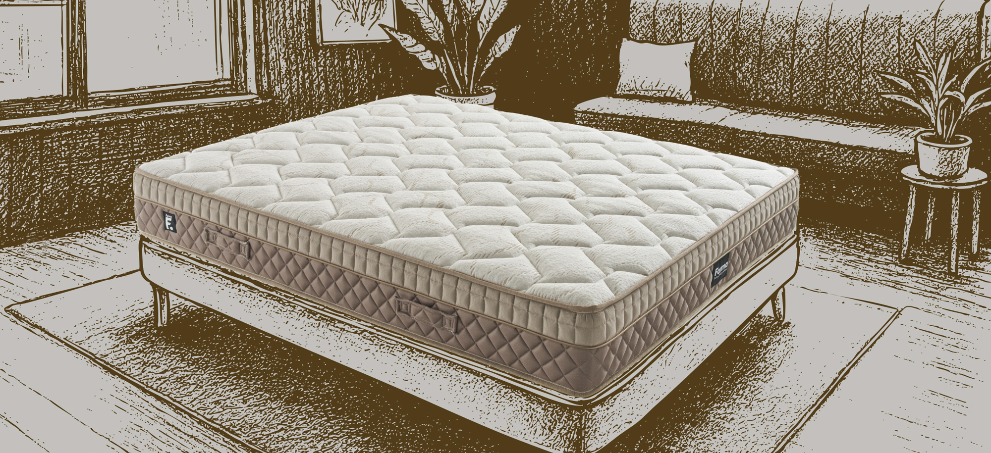 Materasso a Molle Canova